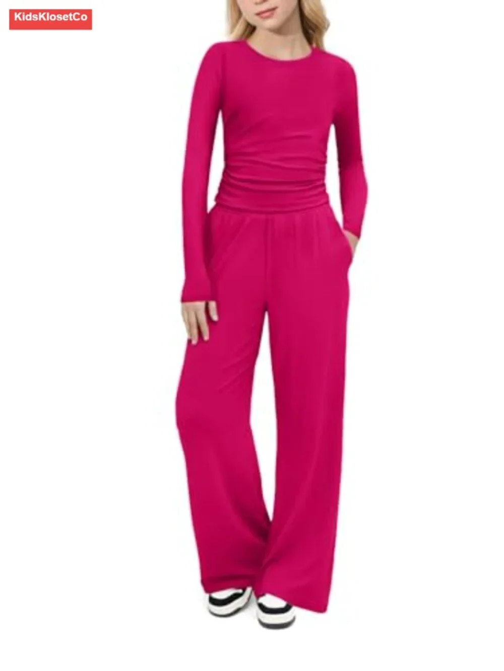 Girls 2 Piece Lounge Set Fall Outfits with Pants
